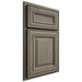 Shiloh Cabinetry Partial Overlay Kendall Poplar Plain Cut Sterling Door