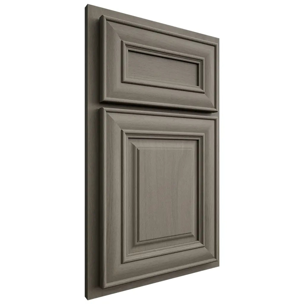 Shiloh Cabinetry Partial Overlay Kendall Poplar Plain Cut Thyme Door
