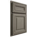 Shiloh Cabinetry Partial Overlay Kendall Poplar Plain Cut Thyme Door