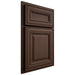 Shiloh Cabinetry Partial Overlay Kendall White Oak Quarter Sawn Braun Door