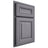 Shiloh Cabinetry Partial Overlay Kendall White Oak Quarter Sawn Cadet Door
