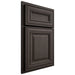 Shiloh Cabinetry Partial Overlay Kendall White Oak Quarter Sawn Creekside Door