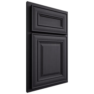 Shiloh Cabinetry Partial Overlay Kendall White Oak Quarter Sawn Harbor Door