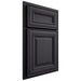 Shiloh Cabinetry Partial Overlay Kendall White Oak Quarter Sawn Harbor Door