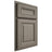 Shiloh Cabinetry Partial Overlay Kendall White Oak Quarter Sawn Thyme Door