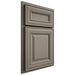 Shiloh Cabinetry Partial Overlay Kendall White Oak Quarter Sawn Thyme Door