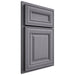 Shiloh Cabinetry Partial Overlay Kendall White Oak Rift Cut Cadet Door