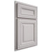 Shiloh Cabinetry Partial Overlay Kendall White Oak Rift Cut Cotton Door