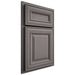 Shiloh Cabinetry Partial Overlay Kendall White Oak Rift Cut Flagstone Door