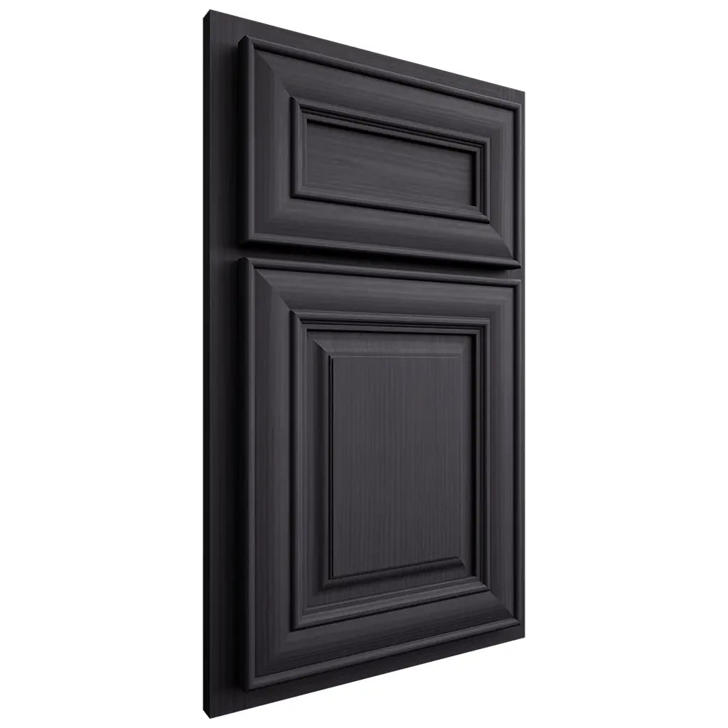 Shiloh Cabinetry Partial Overlay Kendall White Oak Rift Cut Harbor Door