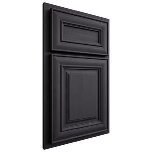 Shiloh Cabinetry Partial Overlay Kendall White Oak Rift Cut Harbor Door