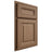 Shiloh Cabinetry Partial Overlay Kendall White Oak Rift Cut Medium Door