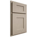 Shiloh Cabinetry Partial Overlay Lancaster Maple Plain Cut Pebble Door