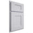 Shiloh Cabinetry Partial Overlay Lancaster Paintable Upward Door