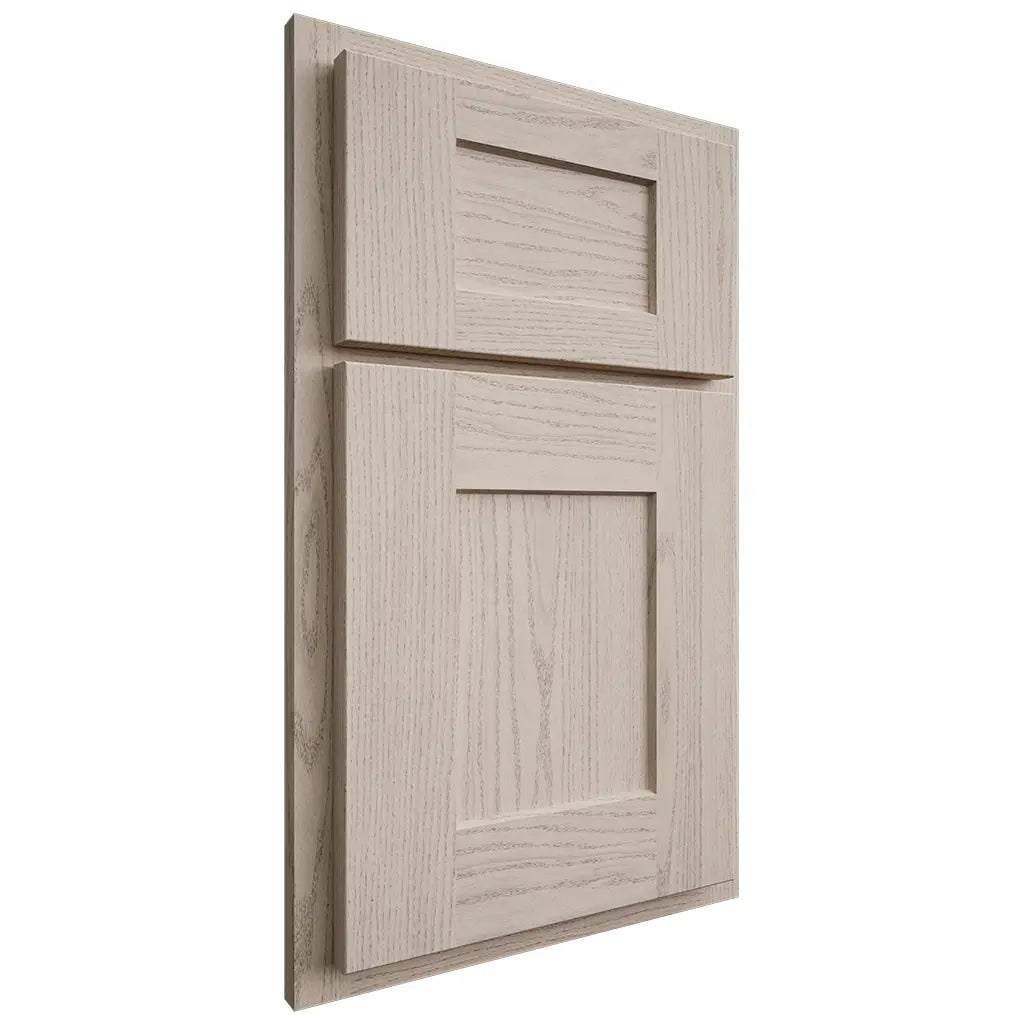 Shiloh Cabinetry Partial Overlay Lancaster Walnut Plain Cut Seagull Door