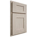 Shiloh Cabinetry Partial Overlay Lancaster Walnut Plain Cut Seagull Door