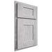 Shiloh Cabinetry Partial Overlay Lancaster Walnut Plain Cut Stratus Door