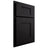Shiloh Cabinetry Partial Overlay Lancaster White Oak Plain Cut Ink Door