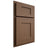 Shiloh Cabinetry Partial Overlay Lancaster White Oak Rift Cut Autumn Door