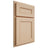Shiloh Cabinetry Partial Overlay Landes Maple Plain Cut Natural Door