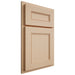 Shiloh Cabinetry Partial Overlay Landes Maple Plain Cut Natural Door
