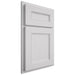 Shiloh Cabinetry Partial Overlay Landes Paintable Arctic Door