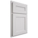 Shiloh Cabinetry Partial Overlay Landes Paintable Pure White Door