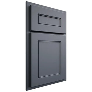 Shiloh Cabinetry Partial Overlay Landes Paintable Slate Tile Door