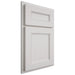 Shiloh Cabinetry Partial Overlay Landes Paintable Soft White Door