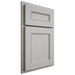 Shiloh Cabinetry Partial Overlay Landes Paintable Unusual Gray Door