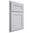Shiloh Cabinetry Partial Overlay Landes Paintable Upward Door