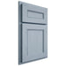Shiloh Cabinetry Partial Overlay Landes Poplar Plain Cut Sky Door