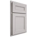 Shiloh Cabinetry Partial Overlay Landes White Oak Plain Cut Cotton Door