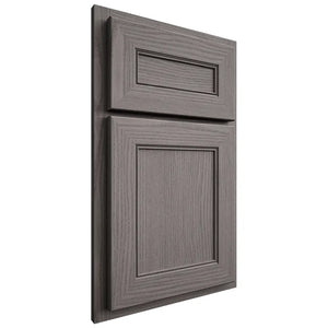 Shiloh Cabinetry Partial Overlay Landes White Oak Plain Cut Flagstone Door