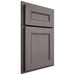 Shiloh Cabinetry Partial Overlay Landes White Oak Plain Cut Flagstone Door