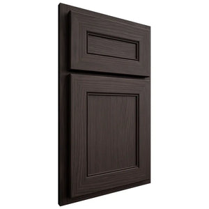 Shiloh Cabinetry Partial Overlay Landes White Oak Plain Cut Morel Door