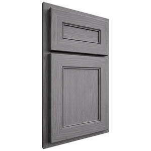 Shiloh Cabinetry Partial Overlay Landes White Oak Plain Cut Sterling Door