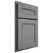 Shiloh Cabinetry Partial Overlay Landes White Oak Plain Cut Sterling Door