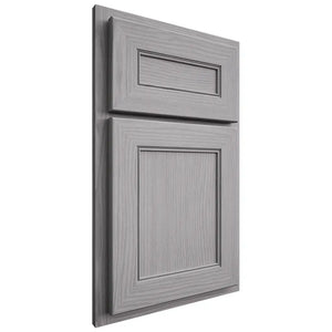 Shiloh Cabinetry Partial Overlay Landes White Oak Plain Cut Stratus Door