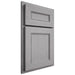 Shiloh Cabinetry Partial Overlay Landes White Oak Plain Cut Stratus Door