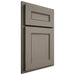 Shiloh Cabinetry Partial Overlay Landes White Oak Plain Cut Thyme Door