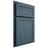 Shiloh Cabinetry Partial Overlay Malibu Hickory Plain Cut Hudson Door