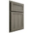 Shiloh Cabinetry Partial Overlay Malibu Hickory Plain Cut Thyme Door