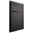 Shiloh Cabinetry Partial Overlay Malibu Paintable Iron Ore Door