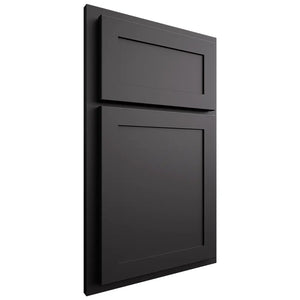 Shiloh Cabinetry Partial Overlay Malibu Paintable Iron Ore Door