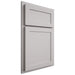 Shiloh Cabinetry Partial Overlay Malibu Paintable Light French Gray Door