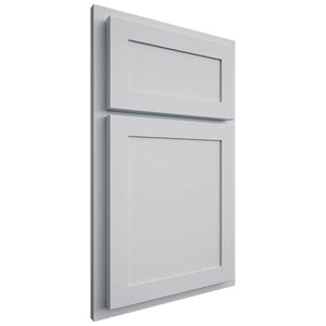 Shiloh Cabinetry Partial Overlay Malibu Paintable Niebla Azul Door