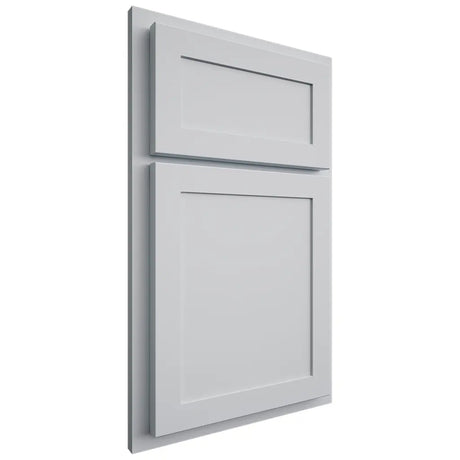 Shiloh Cabinetry Partial Overlay Malibu Paintable Niebla Azul Door