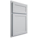 Shiloh Cabinetry Partial Overlay Malibu Paintable Niebla Azul Door