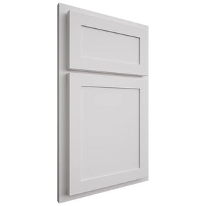 Shiloh Cabinetry Partial Overlay Malibu Paintable Polar Door